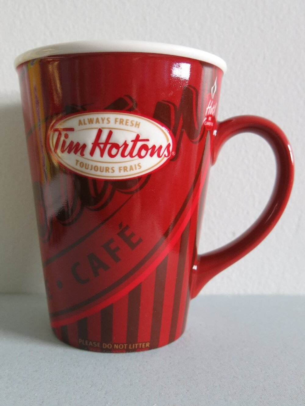 Tim Hortons Limited Edition 008 Ceramic Coffee Tea Mug Cup